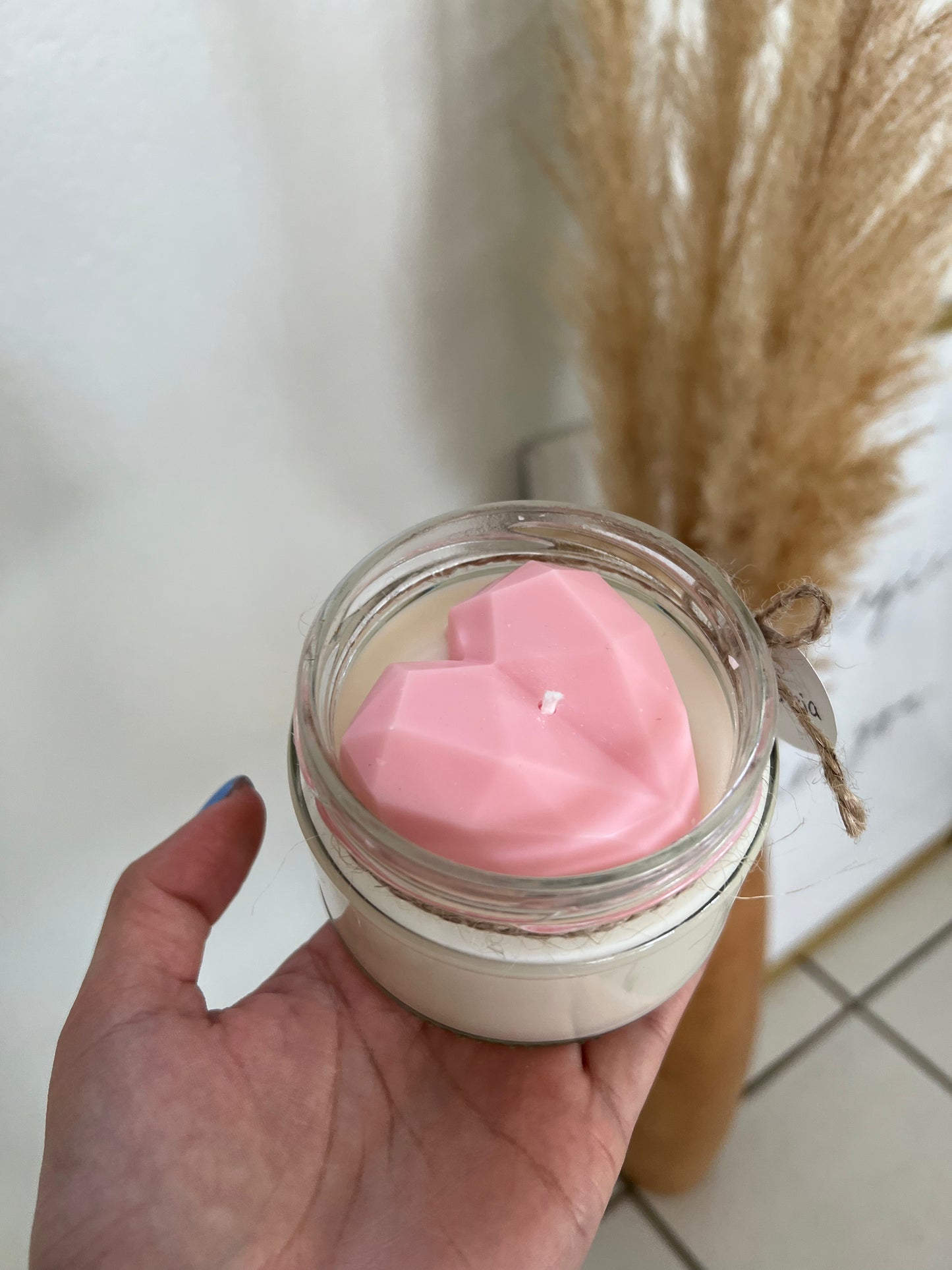 Self love candle (hidden message)