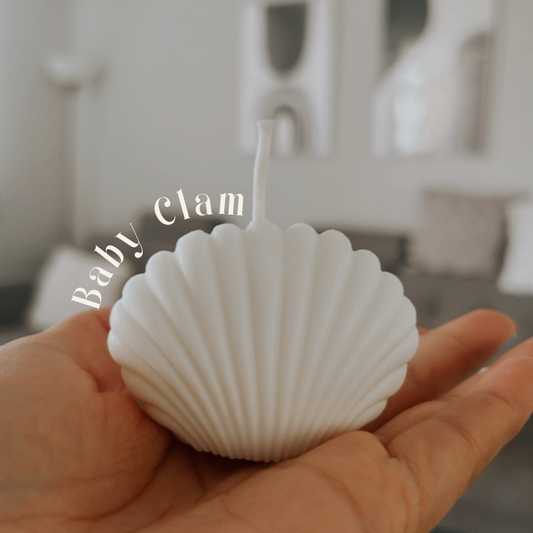 Baby Clam Candle