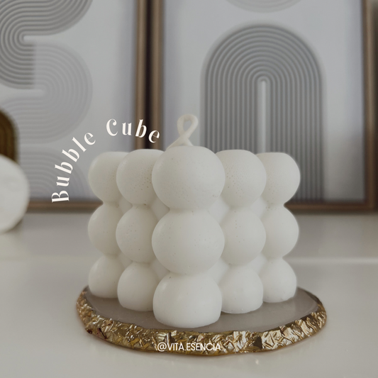 Bubble Cube Candle